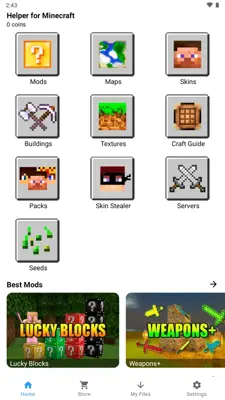 Helper Master for Minecraft PE android App screenshot 8